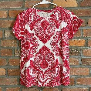 Lucky Brand Paisley TShirt